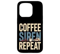 Coffee Siren Repeat EMS Paramedic Ambulance Case for iPhone 15 Pro