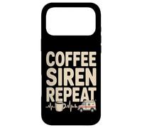 Coffee Siren Repeat EMS Paramedic Ambulance Case for iPhone 17 Pro Max