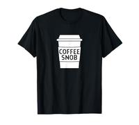 Coffee Snob, Funny Coffee Lover Barista Coffee Drinker Mocha T-Shirt
