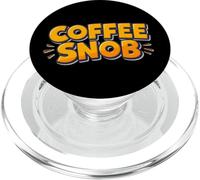 Coffee Snob. Joe/Java/Brew Lovers, PopSockets PopGrip for MagSafe