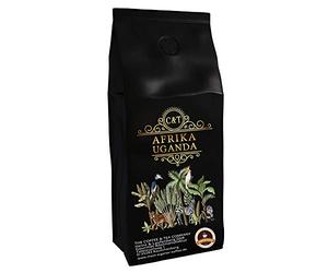 Coffee Speciality from Africa - Uganda in Eastern Central Africa (1000 Grams, Ground) - Country Coffee - Top Coffee - Low in Acidity and Healthy, Gentle and Freshly Roasted