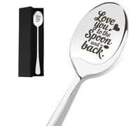 Coffee Spoons Couple's Gift, Married Couple Gift,Mr. & Mrs. Gifts Presents for Him,Funny Coffee Spoon Gifts for Girlfriends,Husband,Friends Valentines Day Boyfriend I Love You