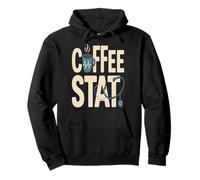 Coffee Stat Funny Nurse Doctor Caffeine Quote Pullover Hoodie