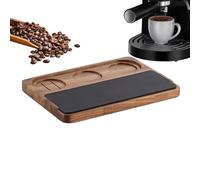 Coffee Station Organizer, Non-Slip Wooden Compaction Base - Storage Station for Coffee Accessories - for Home, Kitchen, Bar, Worktop - Compatible with Compaction and Grind