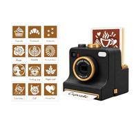 Coffee Stencil Printer Latte Art 3D Print 10x9x13.5cm 1 Set 12 Cards Tap | Cappuccino, Hot Chocolate, Dessert. 3D Printed Shell, 1 Unit, 12 Templates, 10x9x13.5cm. Dorm Cafe. Dry Cocoa, Cinnamon.