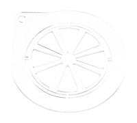 Coffee Stencils Coffee Stencil Reusable Latte Decoration Tool for Hot Chocolate Cake Milk Tea