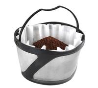 Coffee Strainer - Paperless Reusable Stainless Steel Cup,Stainless Steel Coffee Filter Basket - for Kitchen Machine Cafe Outdoor Campfire Camping Daily Indoor Party Camping Outdoor Daily