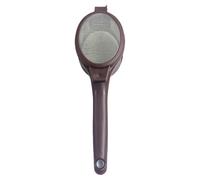 Coffee Strainer Spoon - 13.5x4x2.5cm Fine Mesh Filter Tool, Beverage Meshes Reusable PP Infuser Stirrer, Ergonomic Handle Hand Drip Portable Colander Extractor Shovel - for Kitchen Juicing Brewing