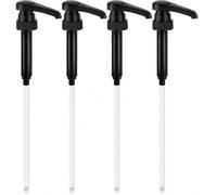 Coffee Syrup Pump 4 PCS, Reusable Dispenser for 750ml Syrup Bottles