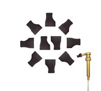 Coffee Syrup Pump Covers | Rubber Silicone | Keep Syrups Preserved and Clean, Keep Counters, Bottles Clean | Fits Pumps for Torani, DaVinci, Skinny, Monin | 10-Pack by AlphaPantry