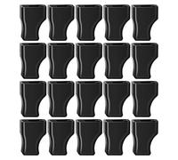 Coffee Syrup Pump Tips Lids - 20 Pieces Dispenser Caps | Silicone Waterproof Lid for Sugar Spices Wine Bottles for Coffee Bars and