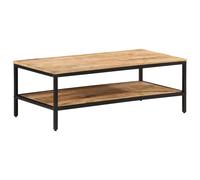 vidaXL Coffee Table Hallway End Table Accent Side Table Solid Rough Wood Mango