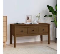 Coffee Table 102X49X55 Cm Solid Wood Pine
