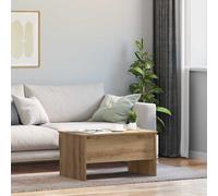 (black) vidaXL Coffee Table Engineered Wood Couch Centre Accent Table Multi Colours