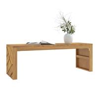 Coffee Table 110X35X38 Cm Solid Wood Teak