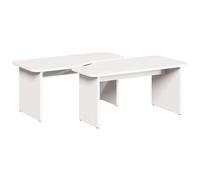 Coffee Table 2 pcs Solid pine wood Rustic Pine Furniture Living Room vidaXL