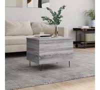(smoked oak) vidaXL Coffee Table Side Table End Accent Telephone Sofa Table Engineered Wood