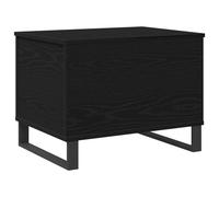 vidaXL Coffee Table Black Oak 60 x 44.5 x 45 cm, Black