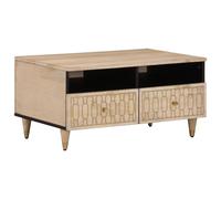 vidaXL Coffee Table Hallway Centre End Table Tea Side Table Solid Wood Mango