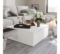 Coffee Table 80X80X31 Cm Engineered Wood