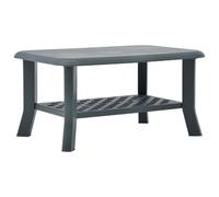 Coffee Table 90cm Plastic Couch Side Outdoor Garden Stand Multi Colours vidaXL