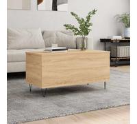 Coffee Table 90X44.5X45 Cm Engineered Wood