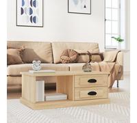 Coffee Table 90X50X35 Cm Engineered Wood