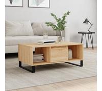 Coffee Table 90X50X36.5 Cm Engineered Wood