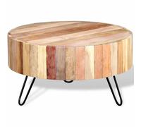 Coffee Table Accent Side End Stand Furniture Solid Reclaimed Wood vidaXL