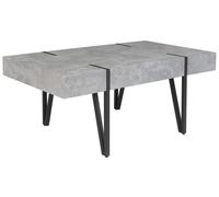 Coffee Table ADENA Concrete Effect Light Grey