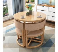 Coffee Table And Chair Combination Balcony Living Room Dining Table Dining Room Table Set Modern Business Negotiation Dining Table And Chair Combination,Suitable For Lounge, Living Room ( Color : Styl