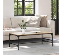 vidaXL Coffee Table Artisan Oak 100 x 50 x 35 cm Engineered Wood
