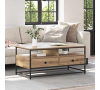 Coffee Table Living Room Tea Side Table Sofa Table Engineered Wood vidaXL