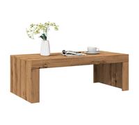 Coffee Table Artisan Oak 102x50x35 cm Engineered Wood Modern Rectangular Small