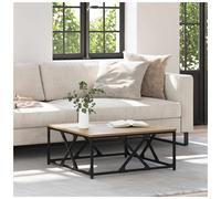 vidaXL Coffee Table Artisan Oak 70 x 70 x 30 cm Engineered Wood