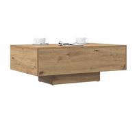 Coffee Table Artisan Oak 85x55x31 cm Engineered Wood Minimalist Modern for home
