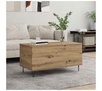 vidaXL Coffee Table Artisan oak 90 x 44.5 x 45 cm Engineered wood