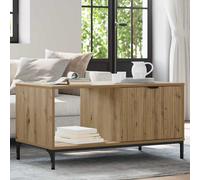 vidaXL Coffee Table Artisan Oak 90 x 49 x 46 cm Engineered Wood