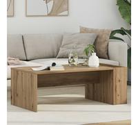 Coffee Table Artisan Oak Engineered Wood 95x50x34cm Rectangular Modern for Home