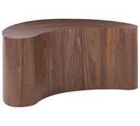 Beliani Modern Coffee Table Bilpa Dark Brown