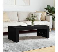 vidaXL Coffee Table Black 102x50x36 cm Engineered Wood, Black