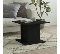 Coffee Table Black Engineered Wood 55.5x55.5x40 cm SquareSturdyStorageBox