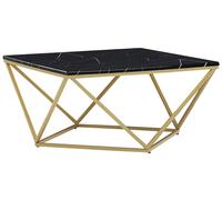 Coffee Table MALIBU Black Marble