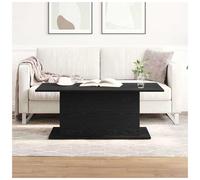 vidaXL Coffee Table Black Oak 102 x 55.5 x 40 cm Engineered Wood, Black
