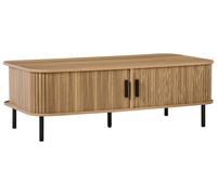 Beliani Coffee Table Bradley With Storage Brown