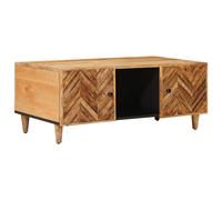 vidaXL Coffee Table Brown 100 x 54 x 40 cm Solid Mango Wood