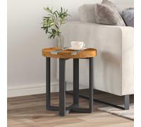 vidaXL Coffee Table Brown 40 x 40 x 45 cm Solid Teak Wood