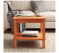 Solid Wood Pine Coffee Table Multi Colours 110x55x45 cm/50x50x45 cm vidaXL