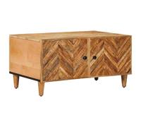 vidaXL Coffee Table Brown 80 x 50 x 40 cm Solid Mango Wood