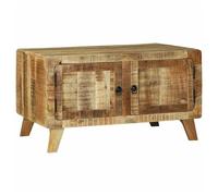 vidaXL Coffee Table Brown 80 x 54 x 45 cm Solid Mango Wood, Brown